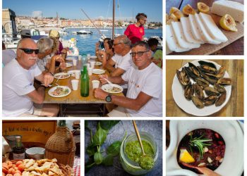 Gastronomsko putovanje Jadranom na 19. Rovinjskoj regati