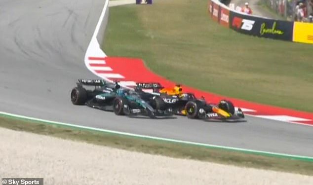 George Russell Reignises rat riječi s nemesisom Max Verstappen dok tvrdi da me je zvijezda Red Bull pokušala ‘otrčati s ceste’ u španjolskom padu liječnika opće prakse