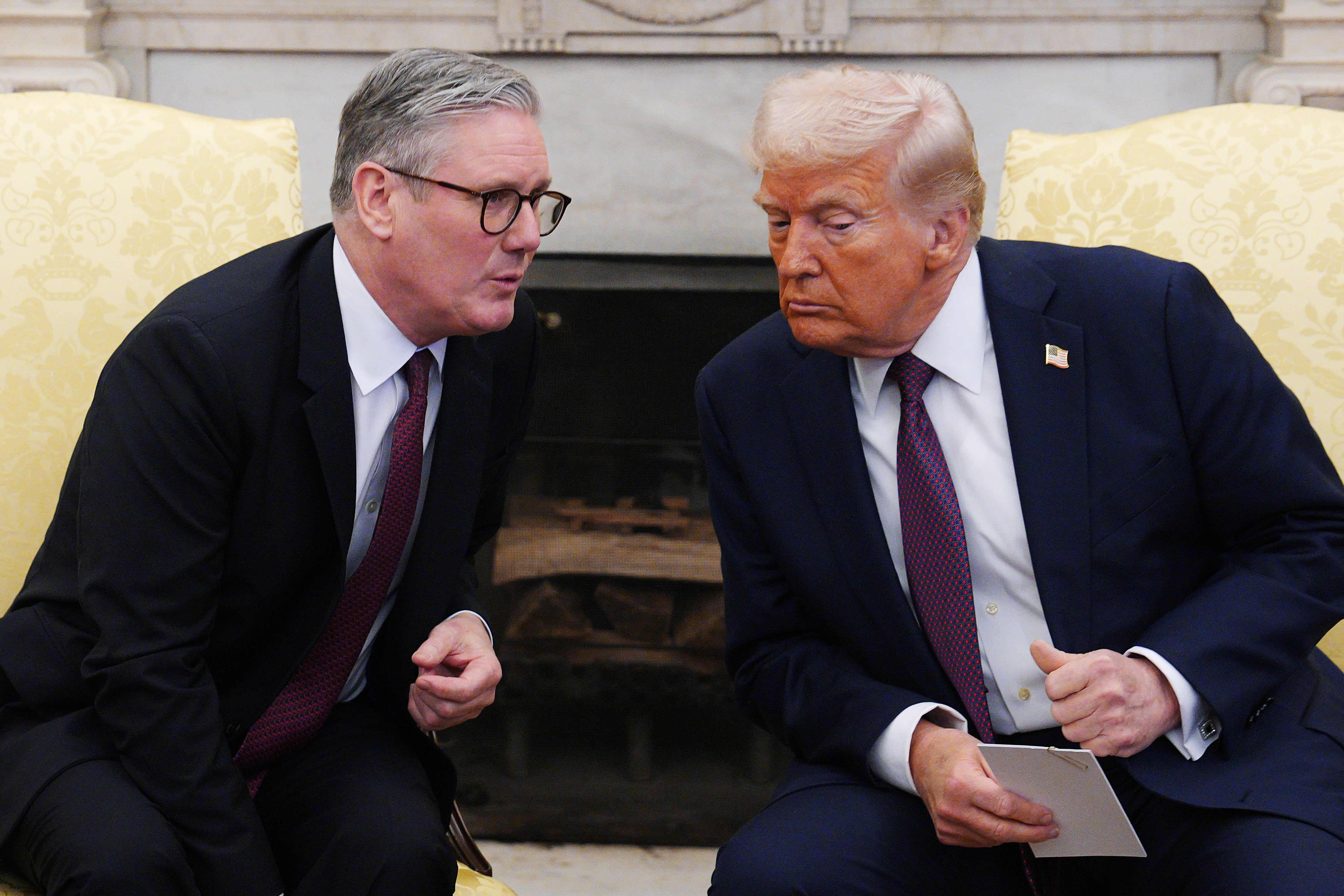 Donald Trump i Keir Starmer imaju dobru vezu - ali nisu uvijek na istoj stranici