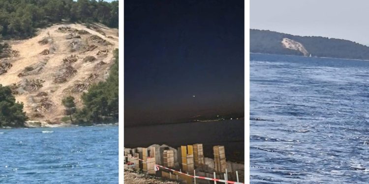 Grozno ruglo niče na dalmatinskom otoku. Je li riječ o novoj bespravnoj gradnji? “Jasno je da se ovdje radi o nelegalnoj aktivnosti”