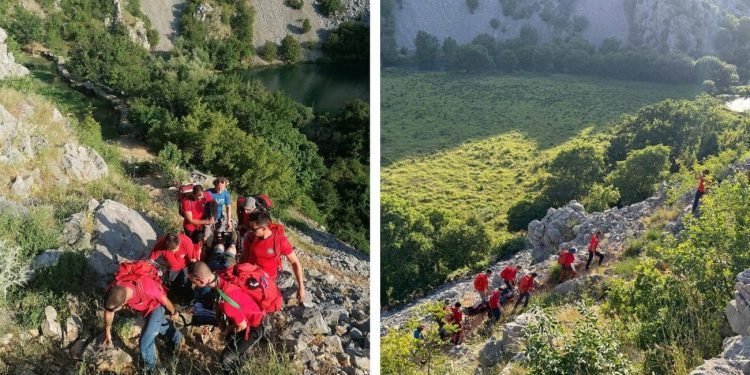 HGSS iz Dalmacije spasio jednu osobu: “Vrućine su već počele, prilagodite kretanje u prirodi”