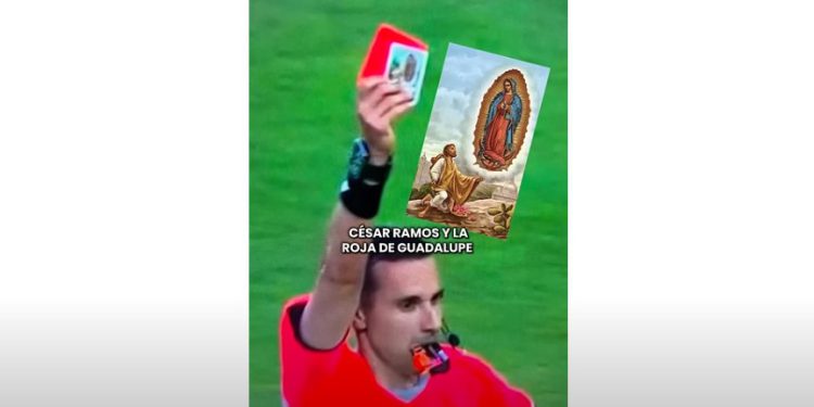 Hit na društvenim mrežama: Sudac izvadio crveni karton i Gospinu sličicu