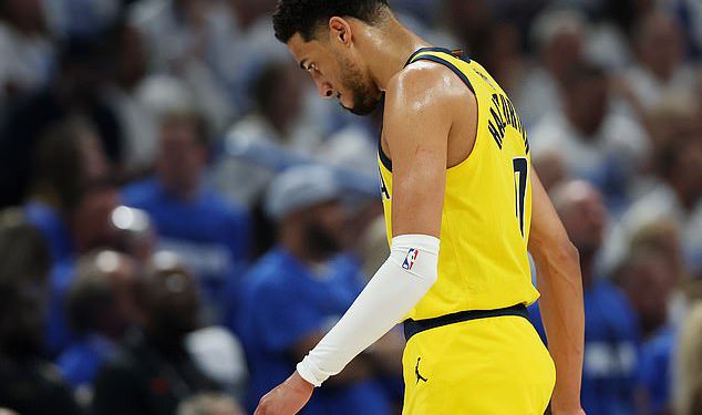 Indiana Pacers nanio je strahu od ozljede dok je Tyrese Haliburton uspavao NBA finale gubitka od Oklahoma Cityja Thunder