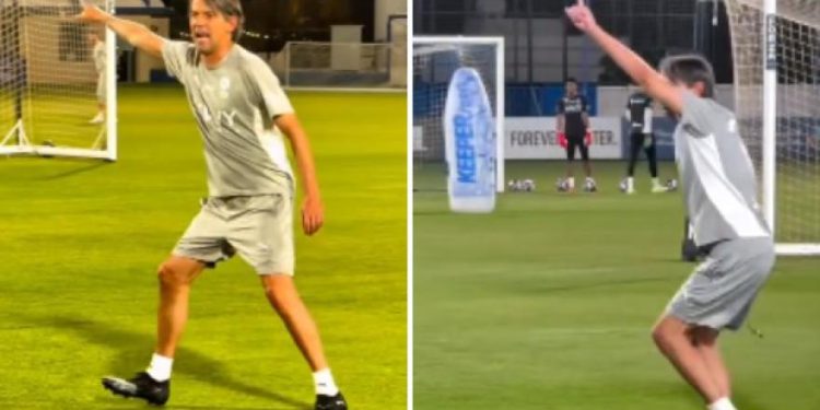 Inzaghi je demon! Vriskovi i geste u treningu al-hilala