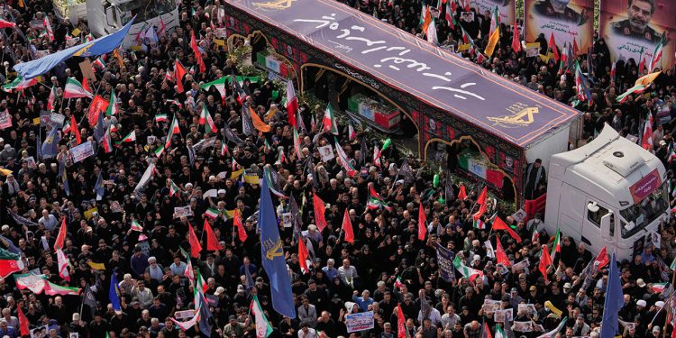 Iran drži sprovod za najbolje zapovjednike ubijene u 12-dnevnom ratu s Izraelom