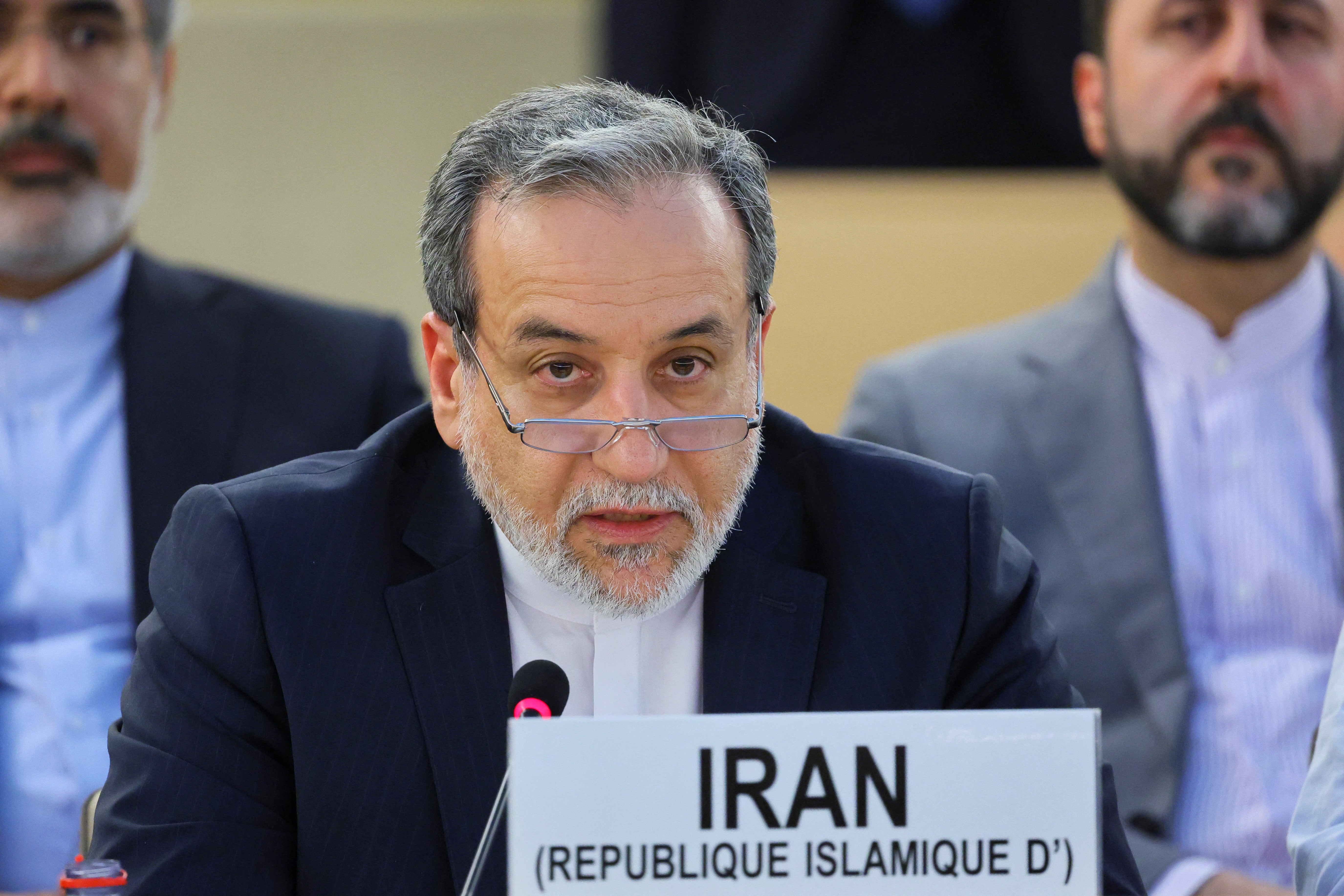 Iranski ministar vanjskih poslova Abbas Araghchi bavi se posebnom sjednicom Vijeća za ljudska prava u Ujedinjenim narodima u Ženevi u Švicarskoj