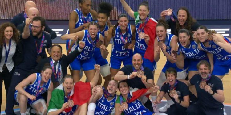 Italbasket Women, Europska bronca: Video ceremonije nagrada