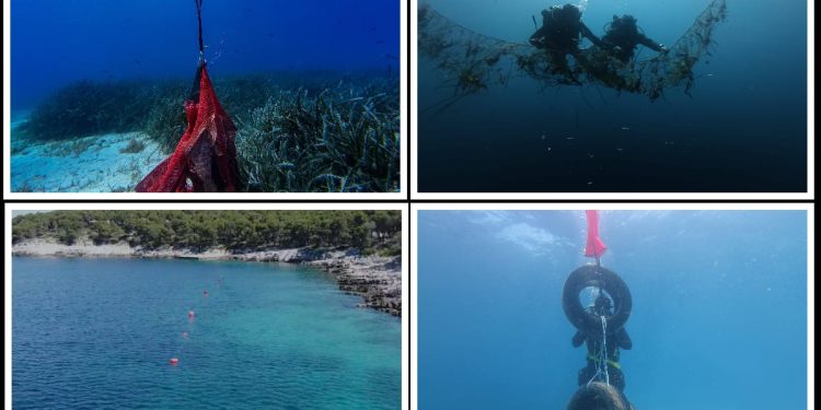 Izvadili smo tonu otpada, ali i jednu veliku mrežu!