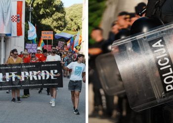 Jake policijske snage okupirale centar grada zbog Split Pridea