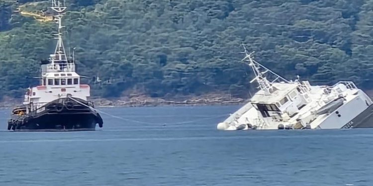 Katamaran “Melita” dotegljen u zadarsku Gaženicu: “Slijedi ispumpavanje goriva!”