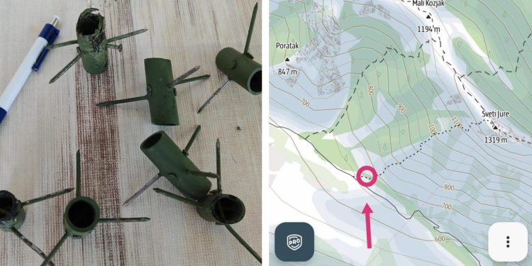 Kojem monstrumu je ovo palo na pamet? Planinari pripazite, netko je ovo ostavio na stazi podno Kozika