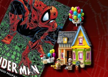 LEGO Up House, Spider-Man Graphic Novel, and INIU Charger