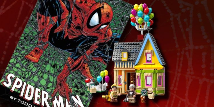 LEGO Up House, Spider-Man Graphic Novel, and INIU Charger