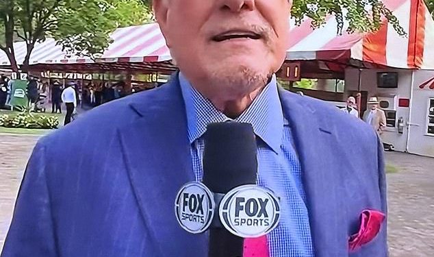 Legenda NFL -a Terry Bradshaw zabio se nakon što je pogriješio uživo na TV -u na Belmont Stakes