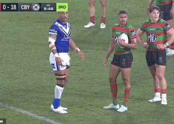 Lude scene dok šefovi NRL-a povlače igrače s terena na sredini kroz utakmicu iz bizarnog razloga