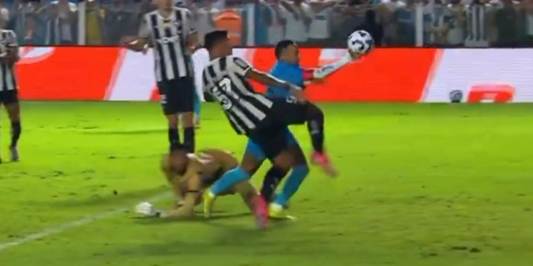 Ludilo Neymar! Protjeran zbog cilja ruke, a Santos izgubi igru