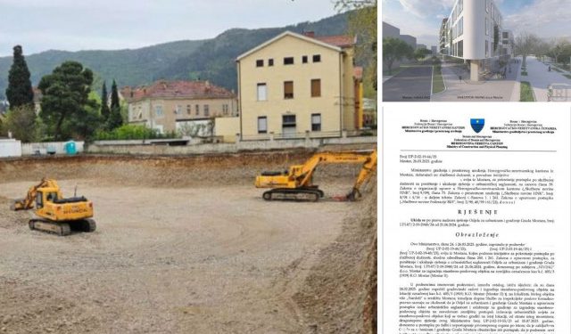 Ministarstvo građenja HNŽ (opet) ukinulo rješenje za Park Centar u Mostaru