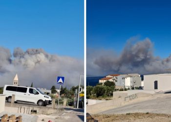 Mještani Piska: “Piroman na motoru podmeće požare”