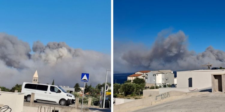 Mještani Piska: “Piroman na motoru podmeće požare”