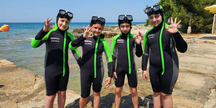 Mladi Hrvati i Slovenci očistili istarsko podmorje!