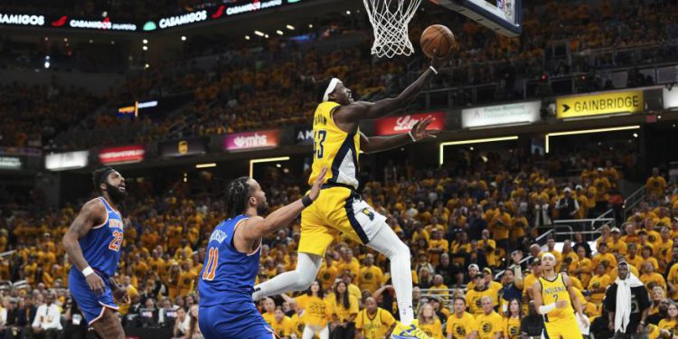 NBA istaknute: Pacers 125-108 Knicks. Indiana Vola alle finale Contro OKC