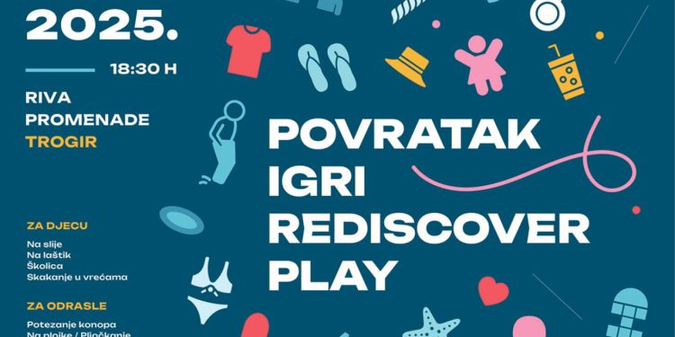 Na trogirskoj rivi uskoro sportski spektakl za sve generacije: “Povratak igri” promovira zdravlje i zajedništvo