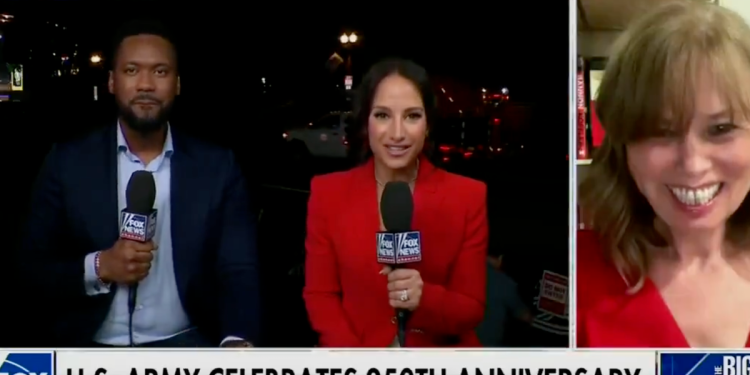 Naizgled opijeni gost odsječen je tijekom nastupa Fox News kako bi razgovarao o Trumpovoj paradi