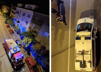 Nakon užasnih scena u Matoševoj: Vatrogasci šmrkovima oprali mjesto gdje je ozlijeđen muškarac