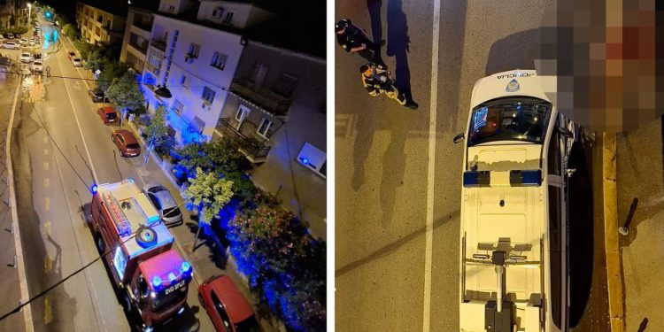 Nakon užasnih scena u Matoševoj: Vatrogasci šmrkovima oprali mjesto gdje je ozlijeđen muškarac