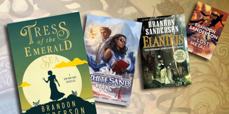 Navigate the Brandon Sanderson Book Timeline