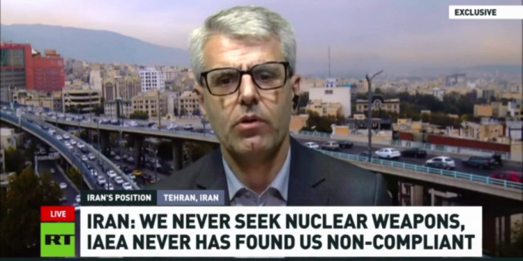 Nema obogaćivanja oružja u Iranu-glasnogovornik Ministarstva vanjskih poslova-RT World News