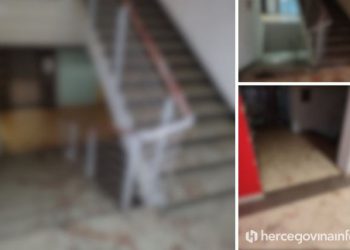 Nepoznata osoba gola i ozlijeđena pronađena u centru Mostara, tragovi krvi vodili do Ville Neretva