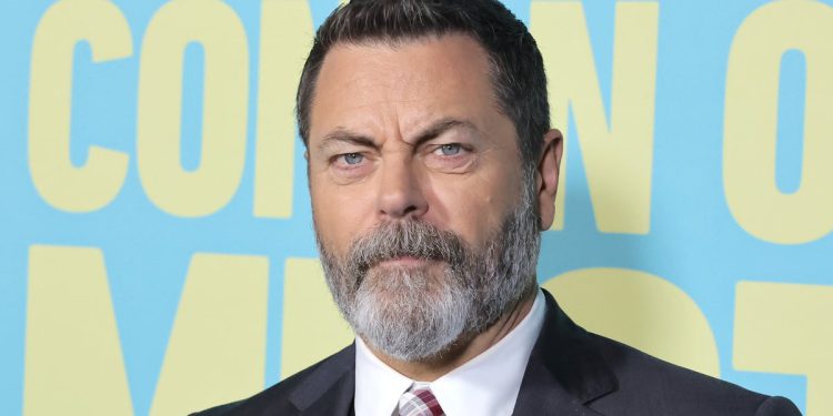 Nick Offerman i parkovi i rekreacija glumi ‘Heartbroken’ i ‘SMS cijeli dan’ preko pucanja Jonathana Jossa