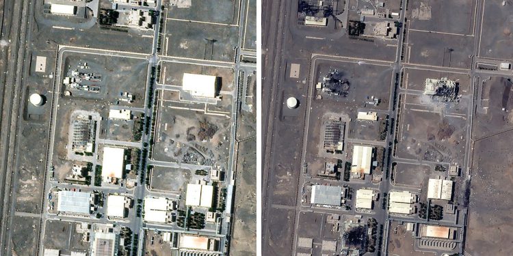Nove satelitske slike otkrivaju američku vojnu štetu iranskim nuklearnim postrojenjima