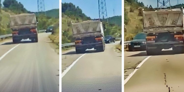 “OVO NIJE NORMALNO” Vozač za dlaku izbjegao frontalni sudar zbog opasne vožnje vozača kamiona