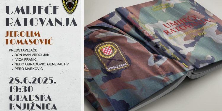 Omiš se prisjeća svojih heroja: Predstavljanje knjige „Umijeće ratovanja“ u povodu 34. obljetnice 3. bojne 114. brigade HV-a