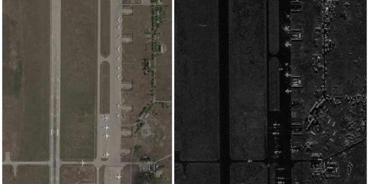 Operacija SpiderWeb: Satelitske slike prikazuju ruske bombardere uništene u masovnom Ukrajinskom napadu drona