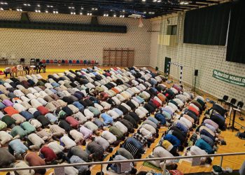 Ovako su u Splitu islamski vjernici proslavili Kurban-bajram. Bili su u maloj dvorani Gripe