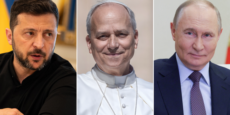 Papa Leo upućuje na izravno mir molbe Putinu u prvom pozivu na Ukrajinski rat