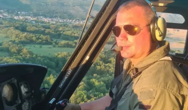 Piloti Oružanih snaga prvo pomogli ozlijeđenoj ženi u nesreći kod Gruda pa otišli gasiti požar