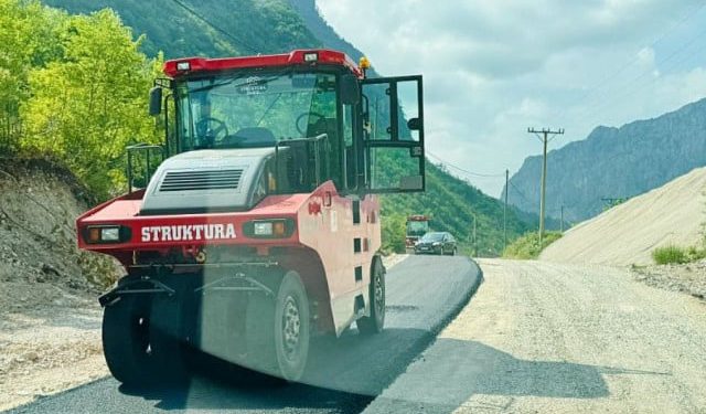 Počelo asfaltiranje ceste Jablanica – Blidinje
