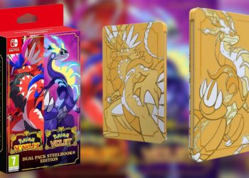Pokémon Scarlet & Violet Steelbook Edition Dual Pack napokon je zaliha za RRP 99,99 £ u Nintendou