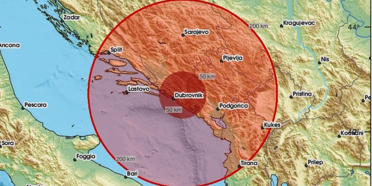 Potres na jugu Dalmacije: “Dobro treslo nekoliko sekundi, nimalo ugodno”