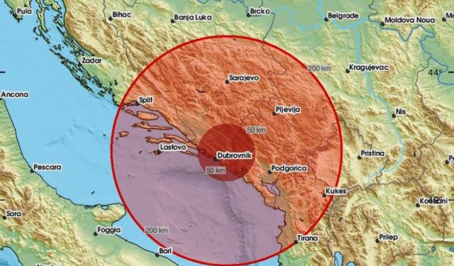 Potres zatresao Hercegovinu, epicentar kod Bileće