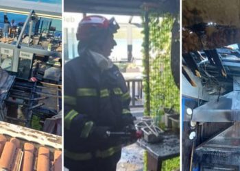 Požar zahvatio restoran uz obalu u Neumu