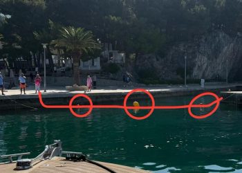 Pred Marinom Lav u Podstrani ograničili plovidbu graničnicima