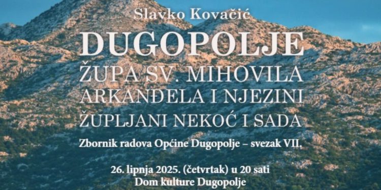 Predstavljanje knjige don Slavka Kovačića o povijesti Dugopolja i njegovih župljana