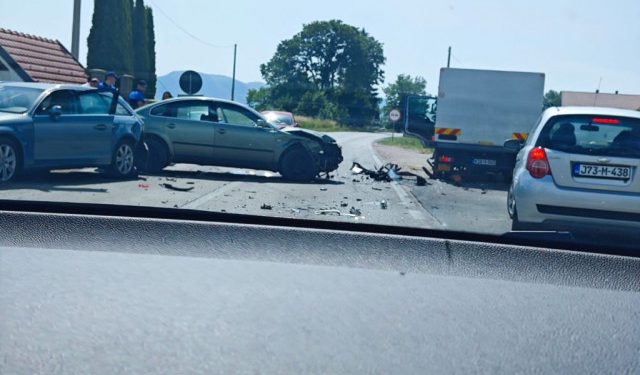 Prometna nesreća na putu Tomislavgrad-Posušje, formirane dugačke kolone