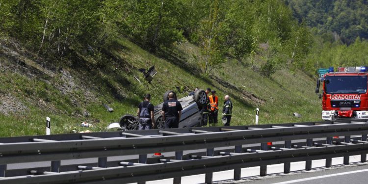 Prometna nesreća na šibenskoj dionici autoceste, sudjelovalo jedno vozilo! Na intervenciju izašli i vatrogasci