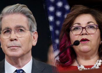 Rep. Sanchez optužuje ministra riznice Bessent za rodno prekid